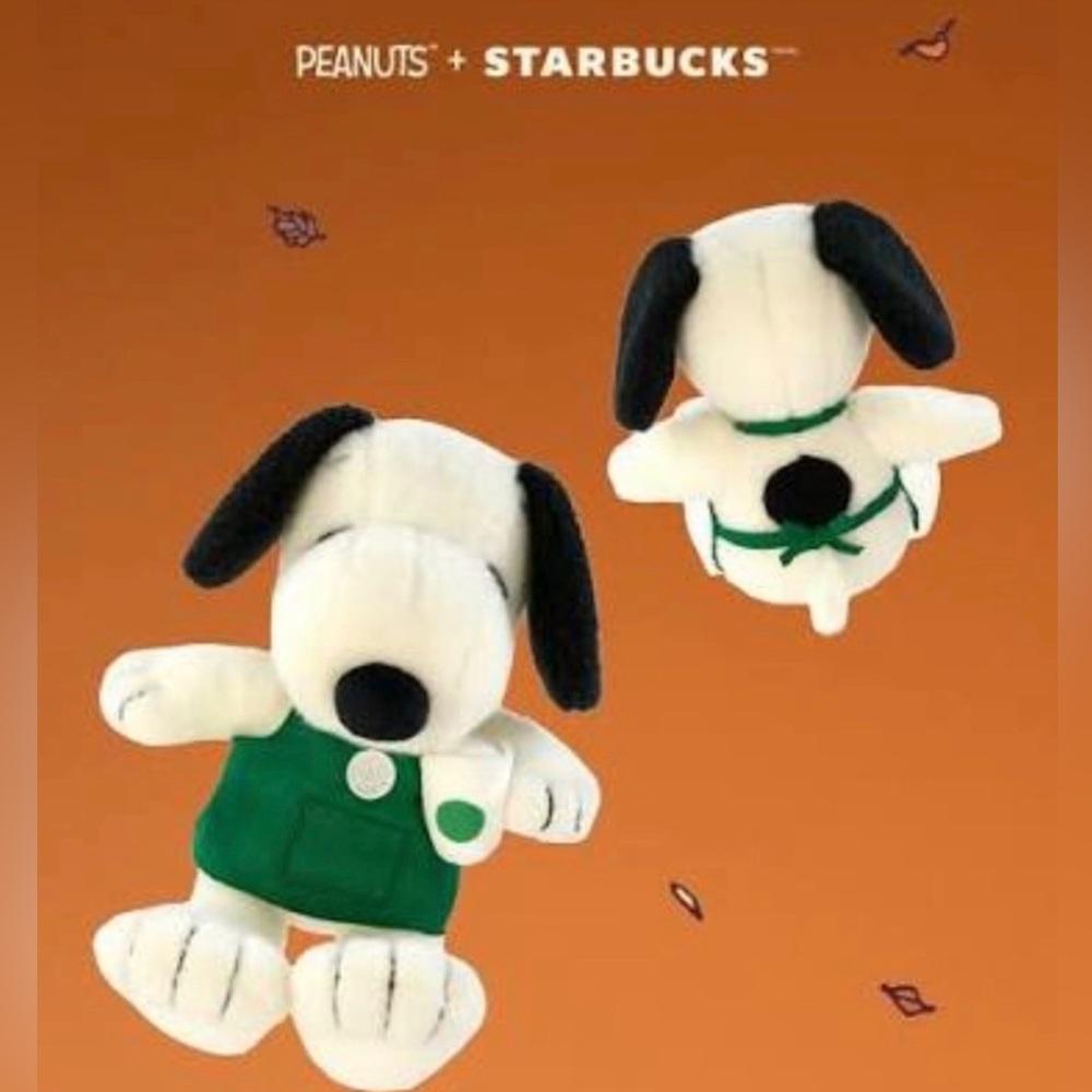 🆕 Starbucks x Peanuts Snoopy Barista Plush 2026